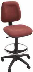 taburete de dibujo con reposapies